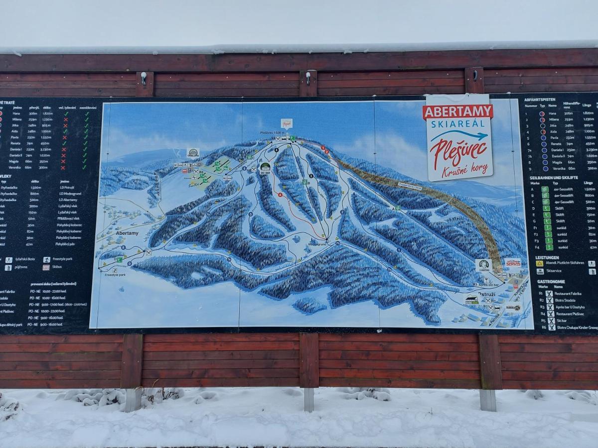 Apartman Abertamy Krusne Hory Buitenkant foto
